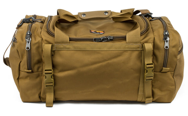 The Large Skookum Dog Road Duffel in Coyote (tan) 1050 Ballistic.